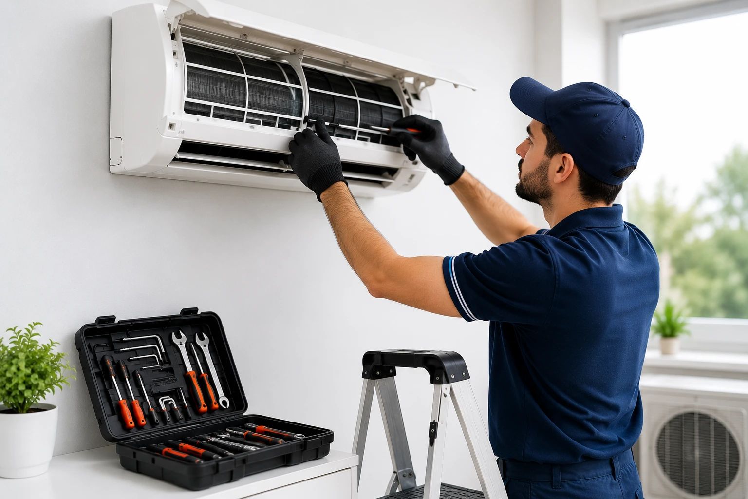 AC repair and servicing