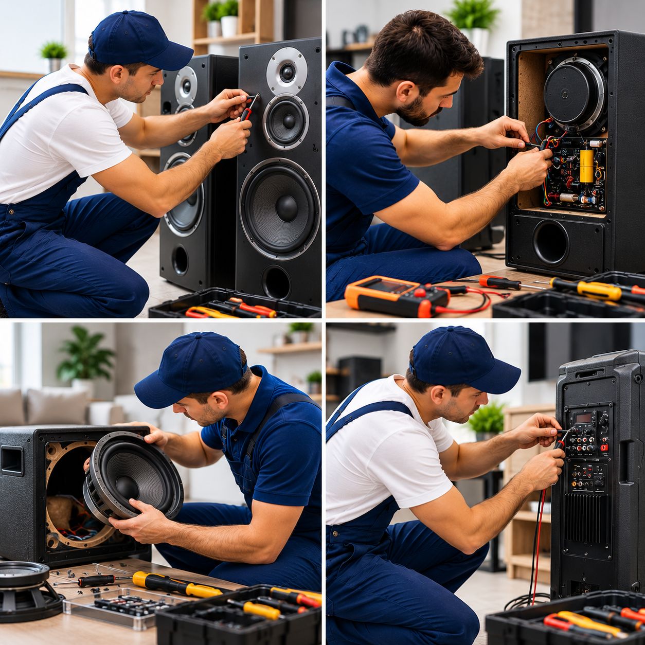 Van Ventures home appliance repair technician